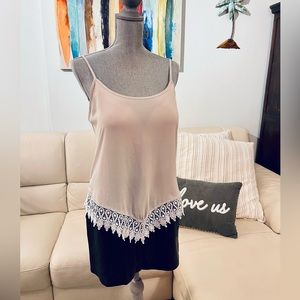 Stella Fantasia Lace Bottom Camisole